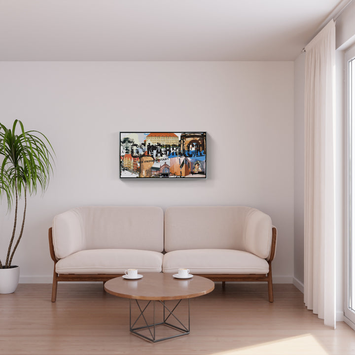 Osnabrück - Die Friedensstadt I Giclee auf Holzkeilrahmen