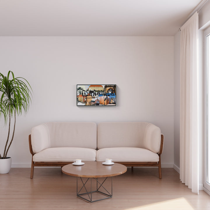 Osnabrück - Die Friedensstadt I Giclee auf Holzkeilrahmen