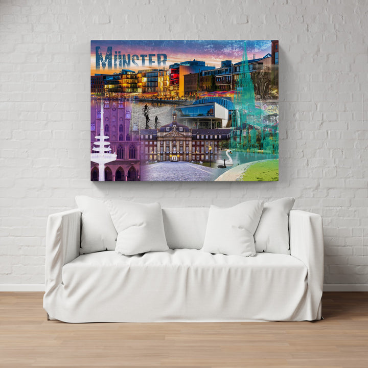 Münster Promenade Collage