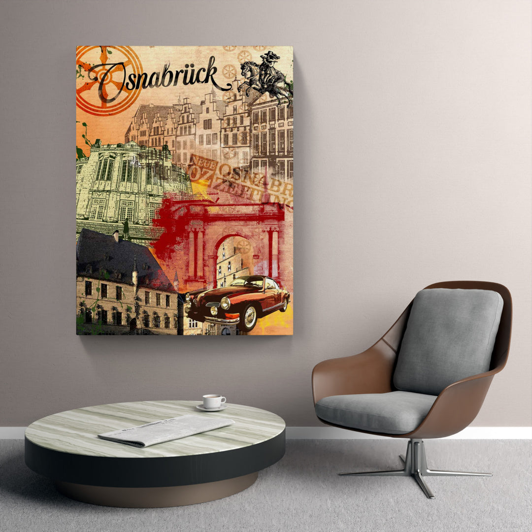 Vintage Karmann Ghia Osnabrück Collage