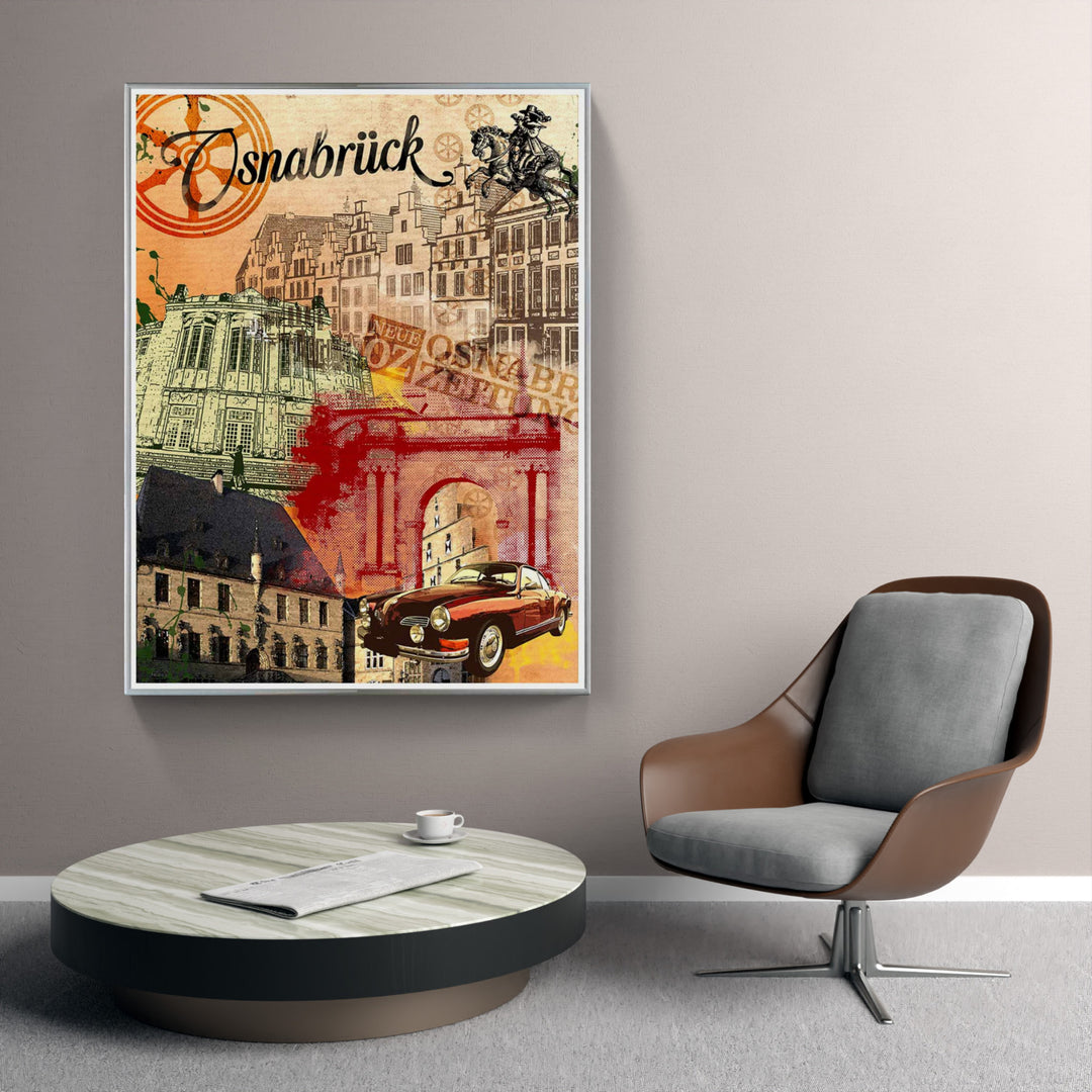 Vintage Karmann Ghia Osnabrück Collage