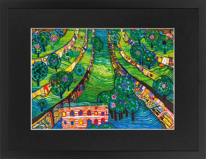 "Grüne Stadt" | Friedensreich Hundertwasser