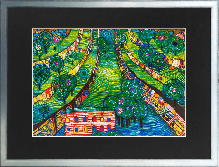 "Grüne Stadt" | Friedensreich Hundertwasser