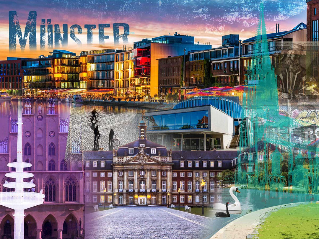 Münster Promenade Collage