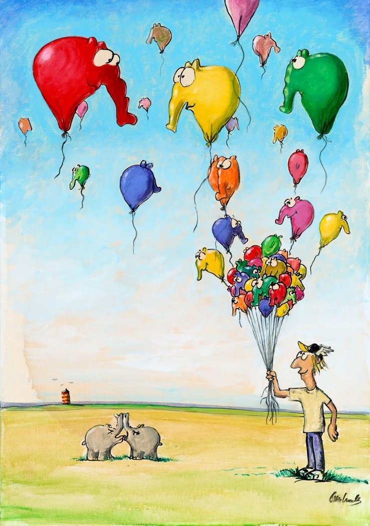 "Wir heben ab (up)" | Otto Waalkes