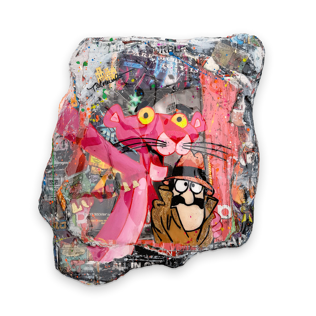 Pink Panther und Clouseau in NYC , Original, Tanja Kiesewalter,