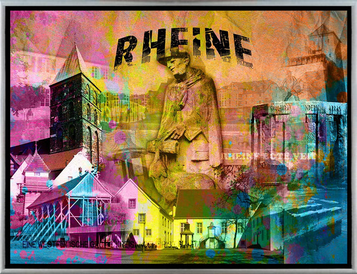 Bote Veit Rheine Collage-Querformat