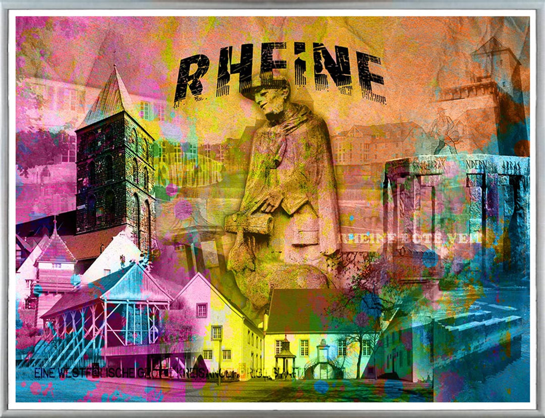 Bote Veit Rheine Collage-Querformat