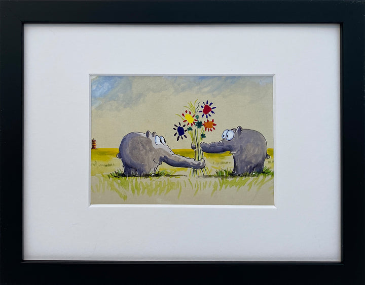 "Statt Blumen" | Otto Waalkes Miniprint