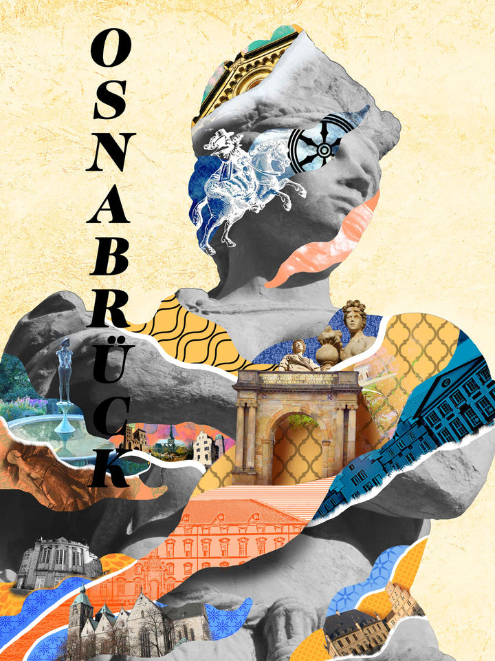 Statue Osnabrück Collage