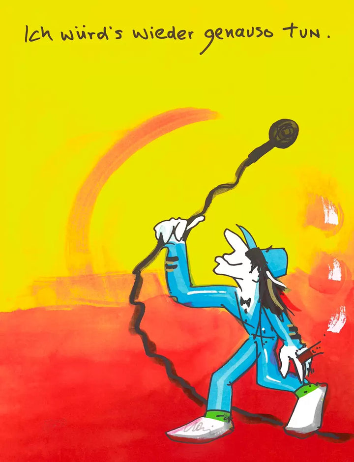 "Ich würd's wieder genauso tun.(2023)" | Udo Lindenberg.