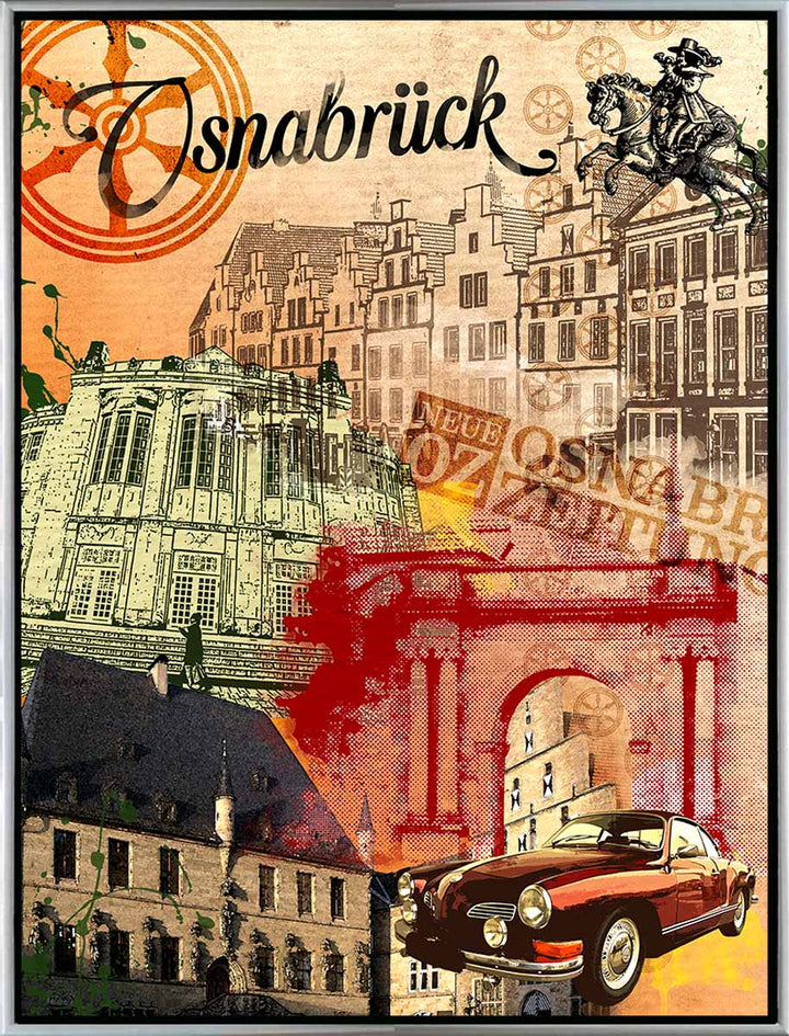 Vintage Karmann Ghia Osnabrück Collage