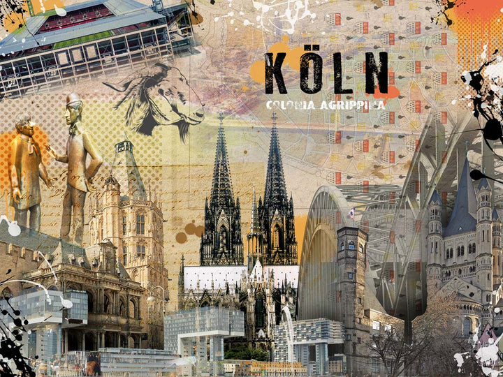 Vintage Köln Collage