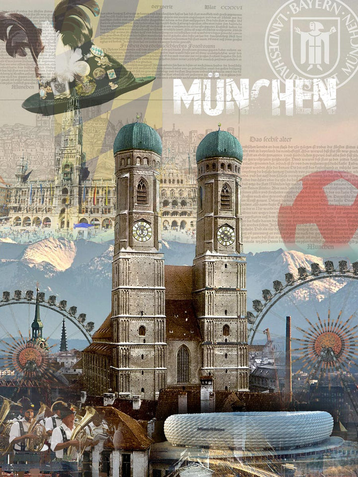 Vintage München Collage
