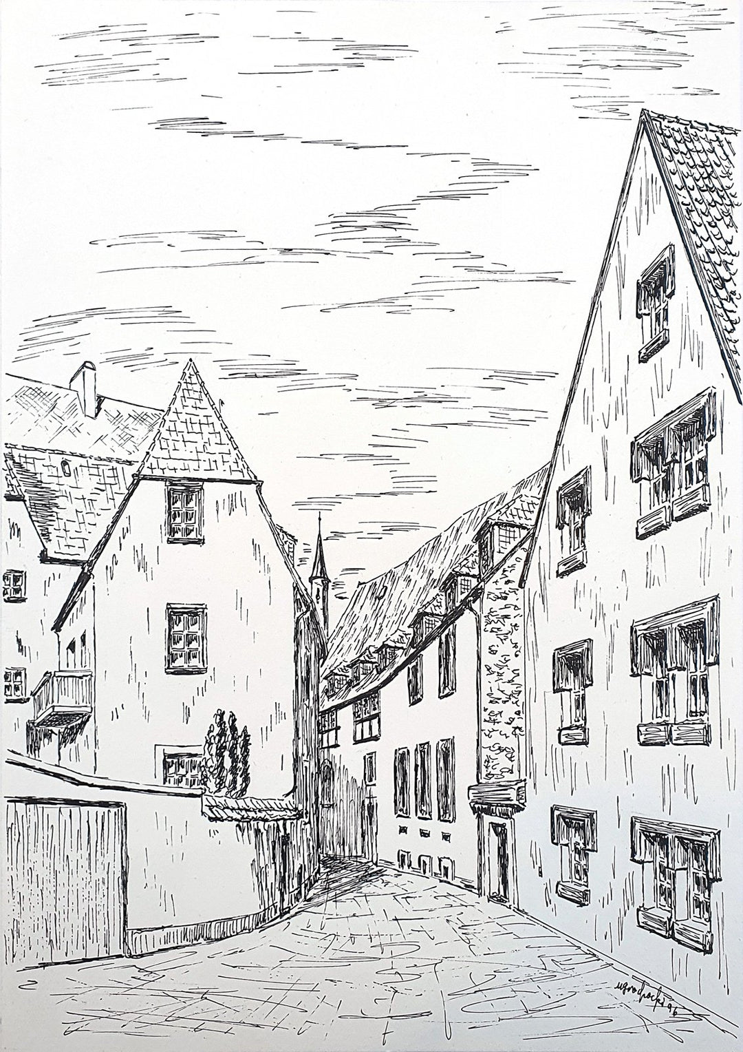"Marienstraße" | Marek Grochocki
