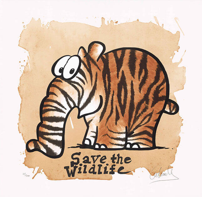 "Save the Wildlife" Otto Waalkes