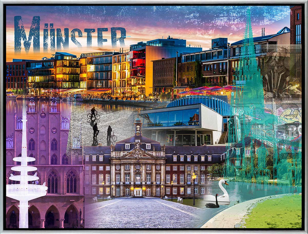 Münster Promenade Collage