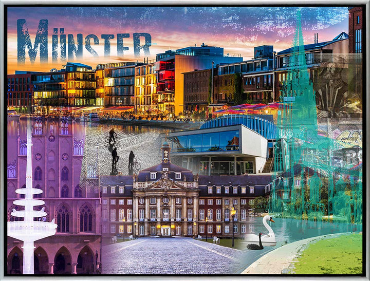 Münster Promenade Collage