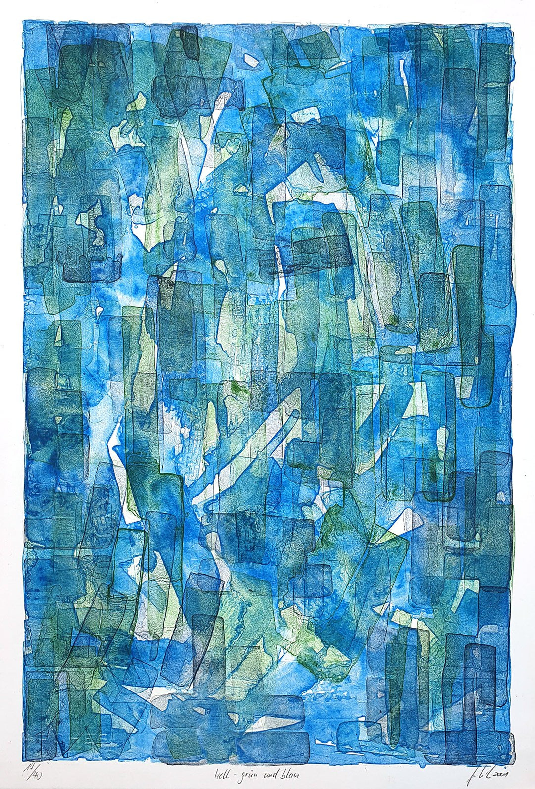 "hell-grün und blau" | Tiemo Schröder