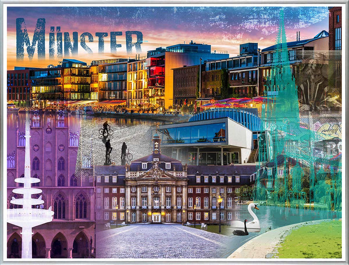 Münster Promenade Collage