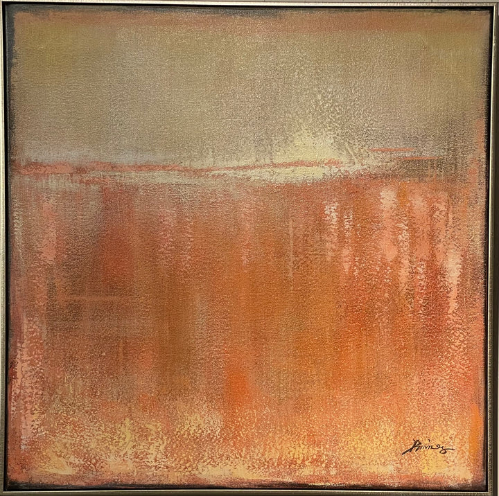 Moderne Farbmelodie in Rosa/Beige