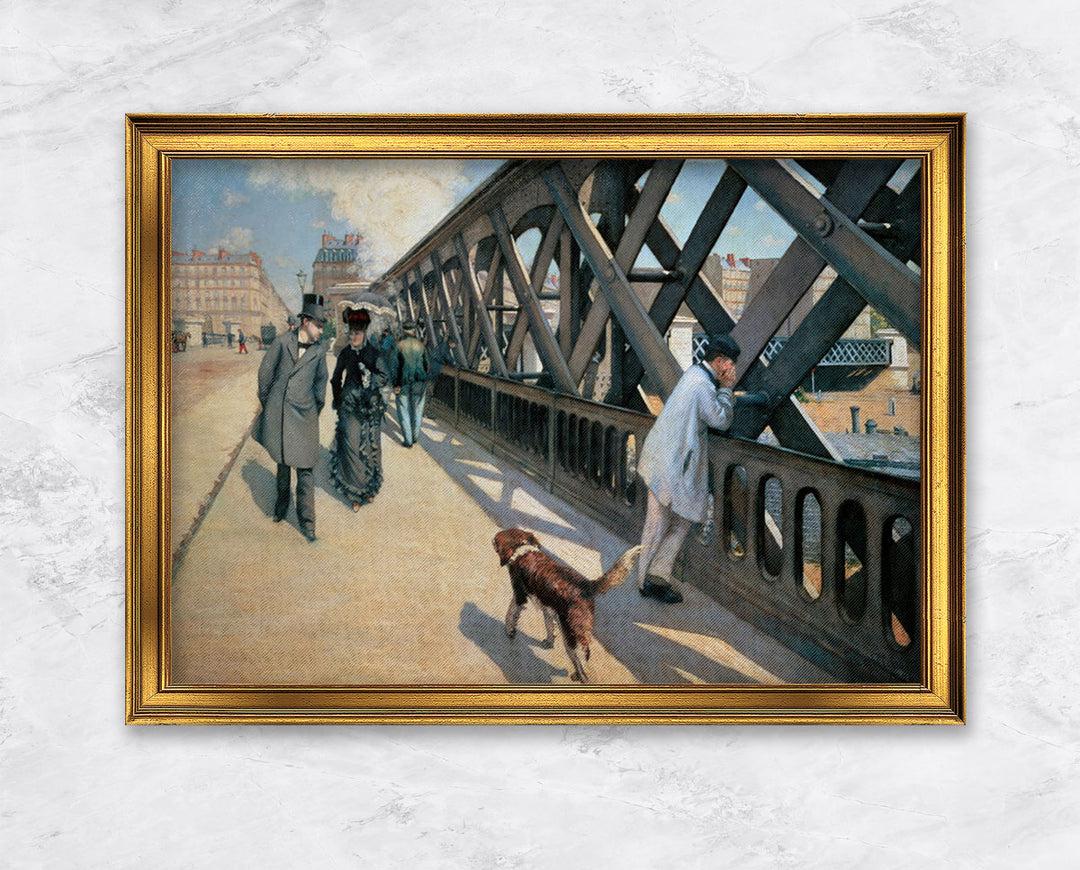 "Auf der Europabrücke" | Gustave Caillebotte