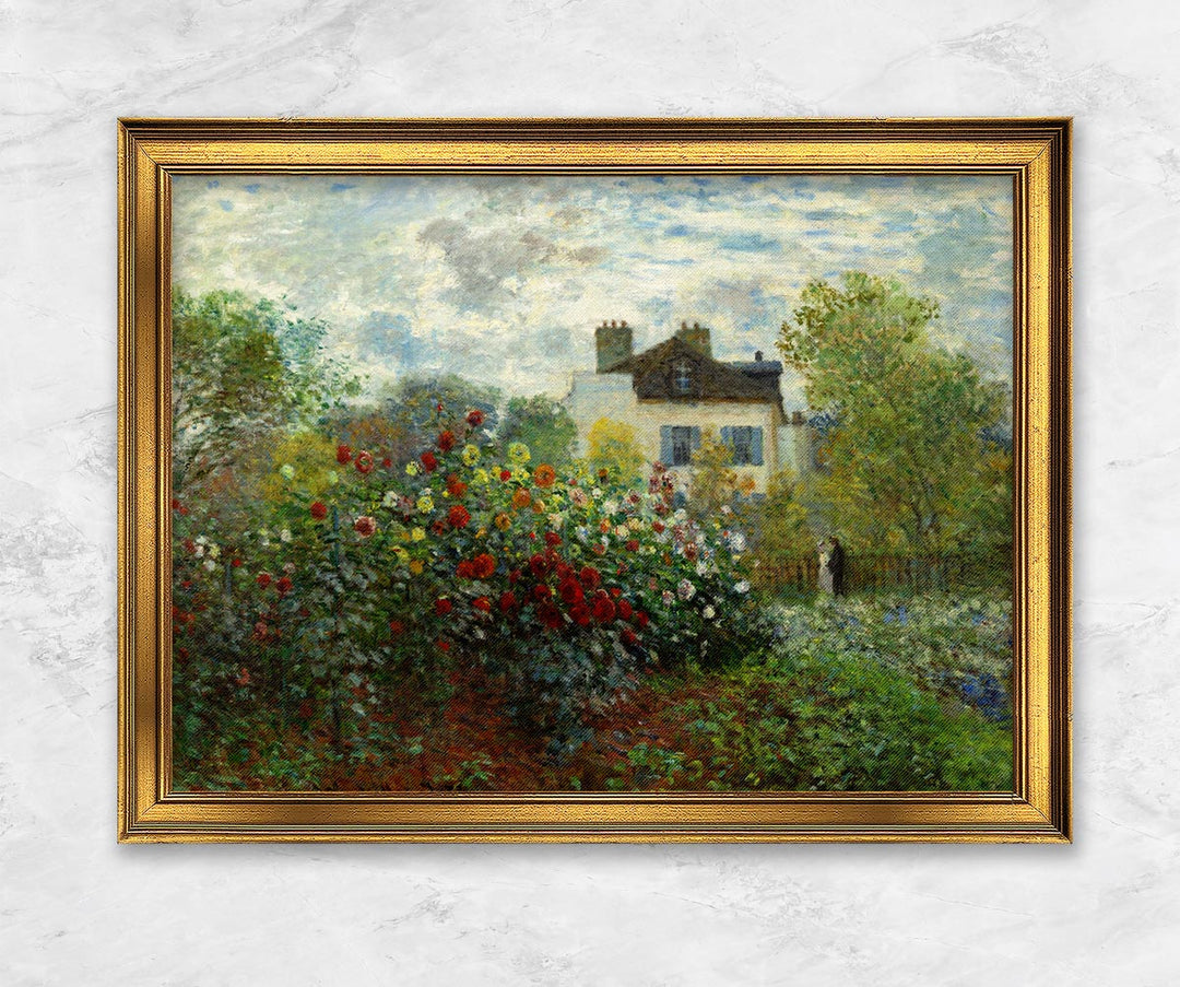 "Monets Garten in Argenteuil" | Claude Monet