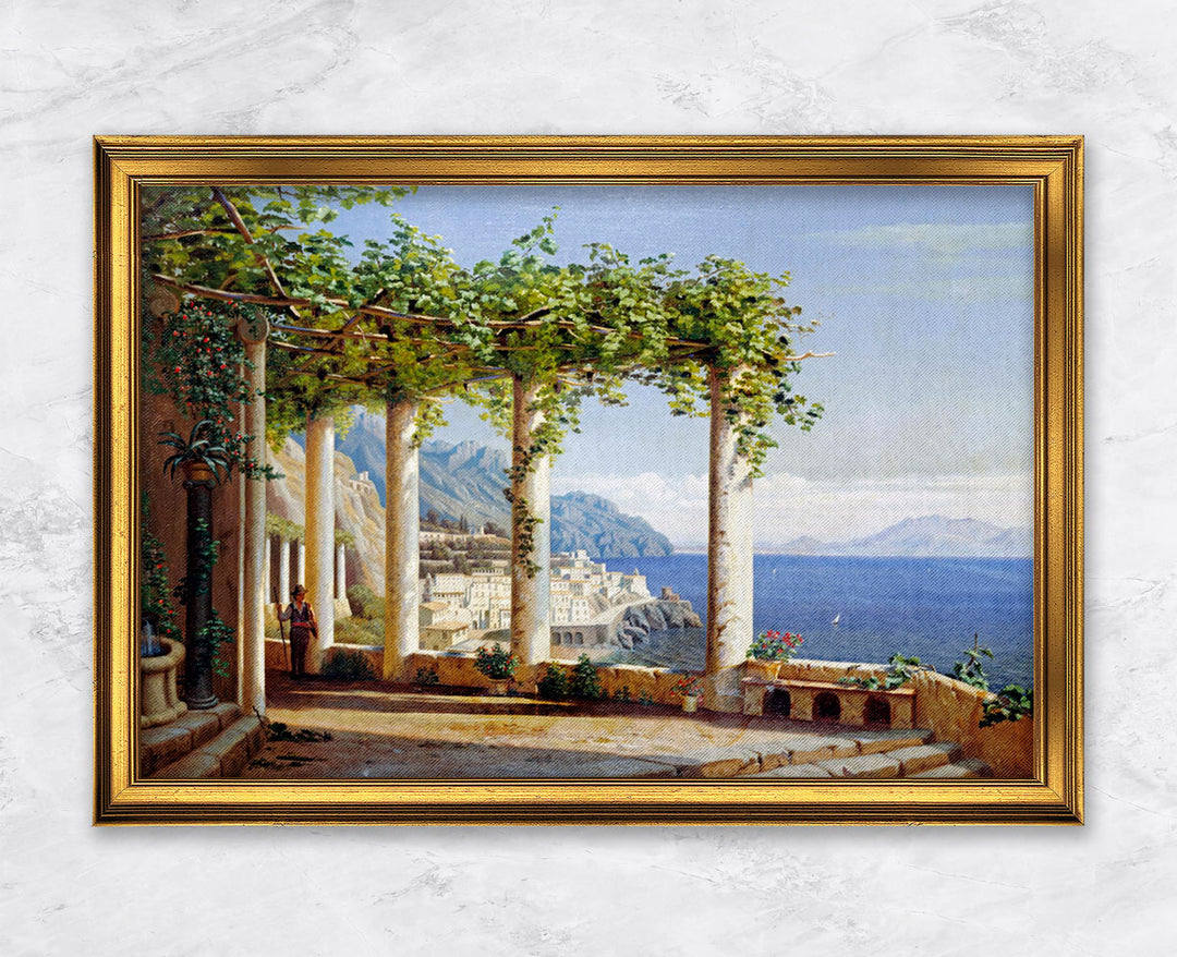 "Amalfi del Convento die Capuccin" | Carl Frederik Aagaard