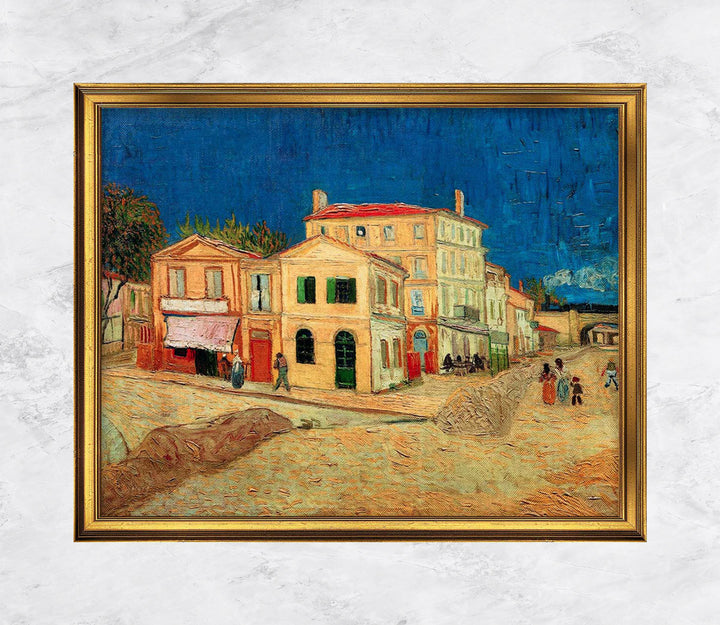 "Das gelbe Haus (Vincents Haus)" | Vincent van Gogh