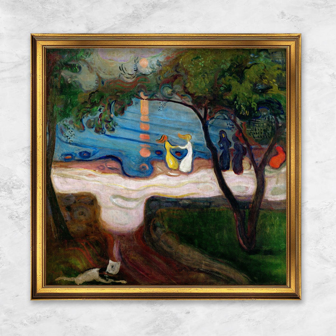 "Der Tanz am Ufer" | Edvard Munch
