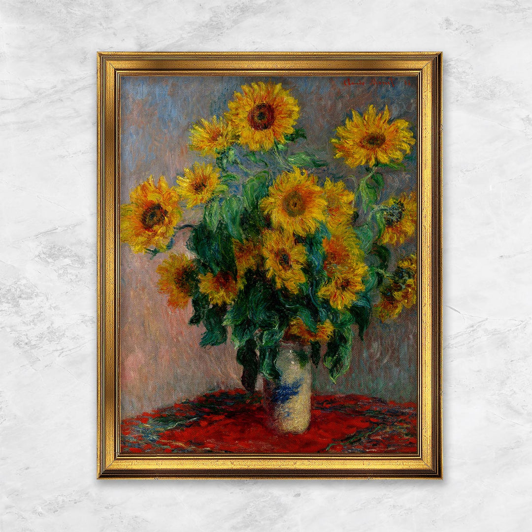 "Sonnenblumen-Strauss" | Claude Monet