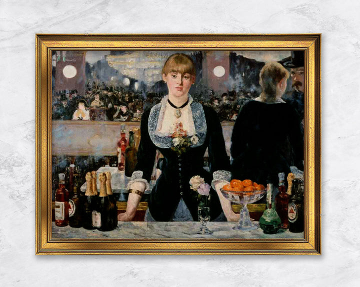 "Bar in den Folies Bergeres" | Edouard Manet