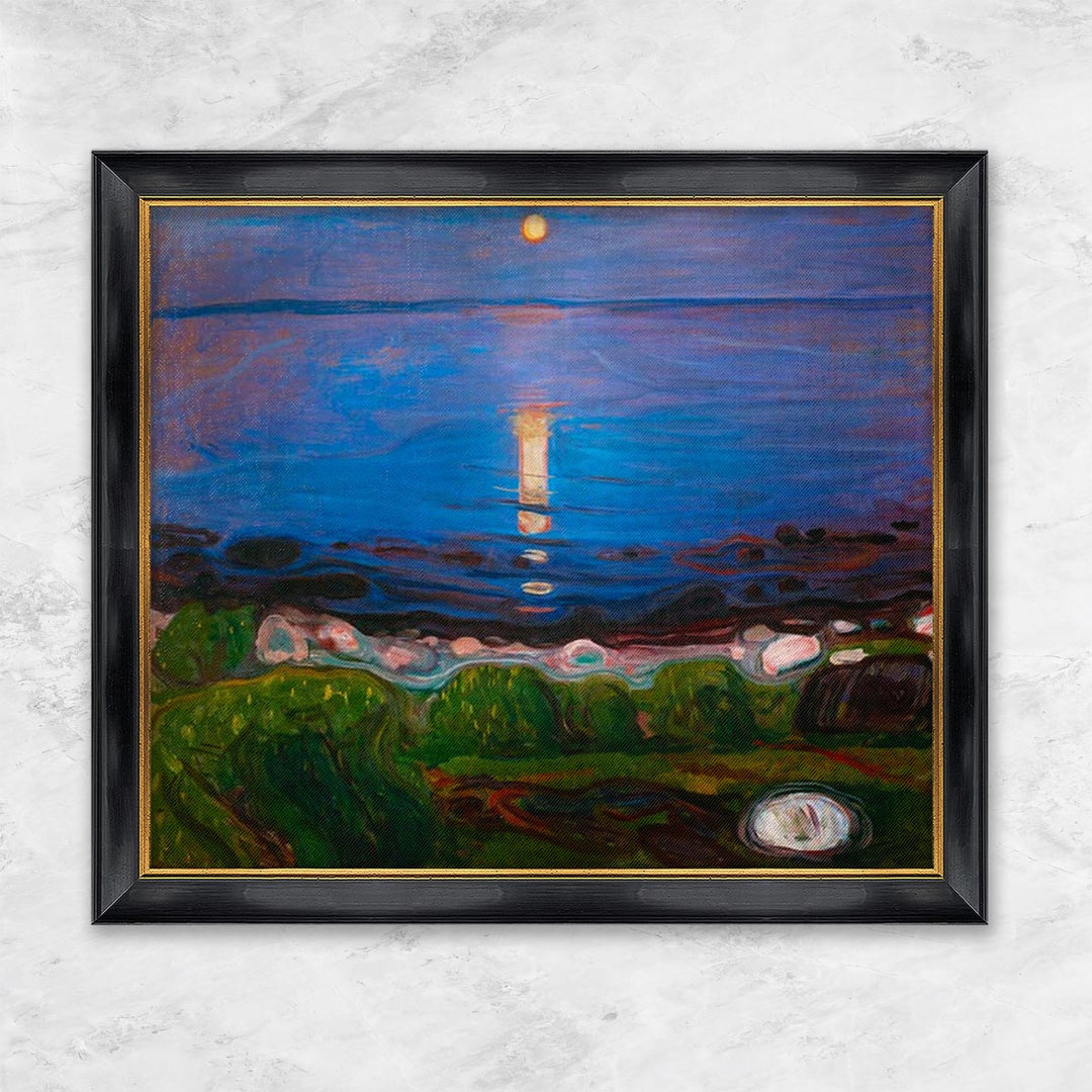 "Sommernacht am Meeresstrand" | Edvard Munch