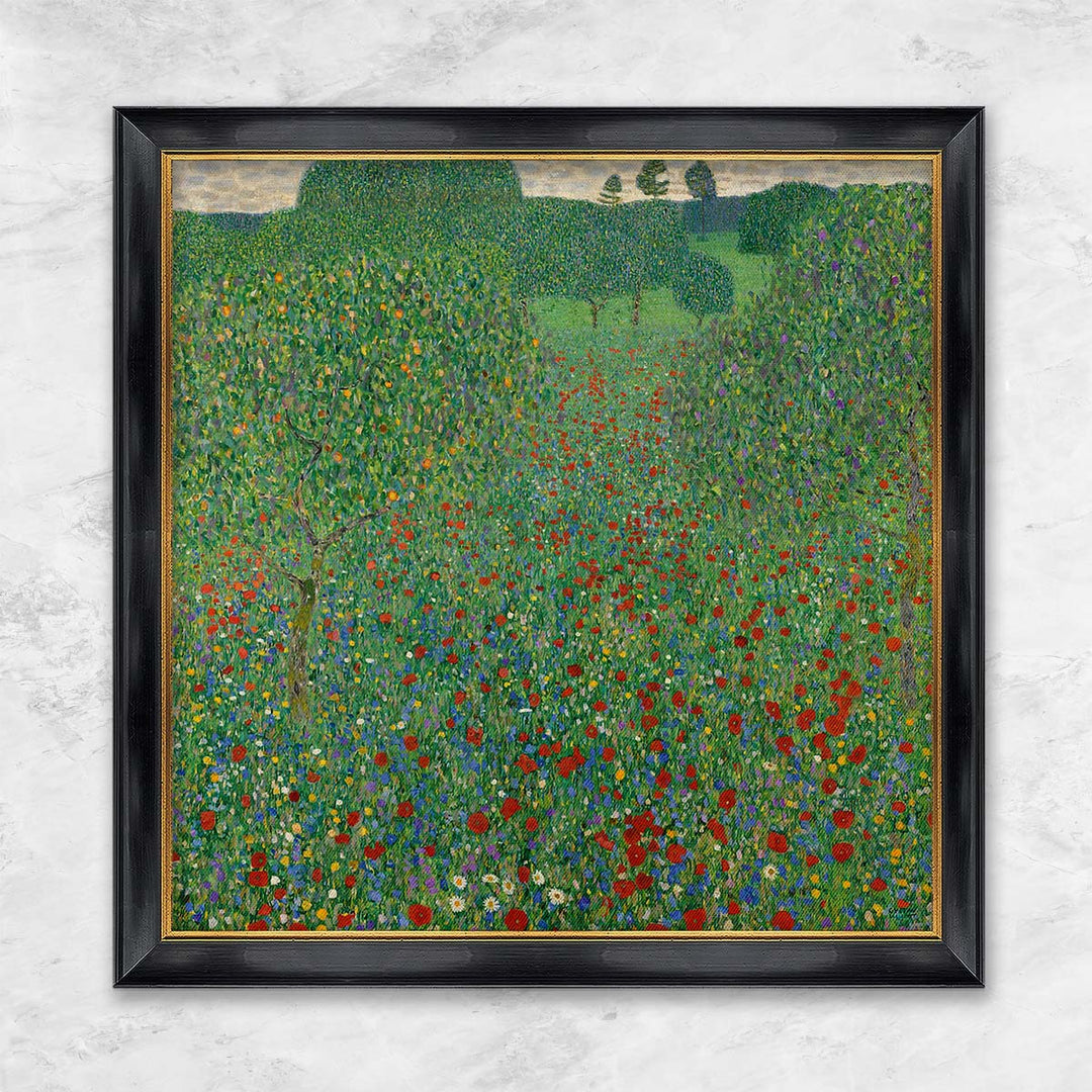 "Mohnwiese" | Gustav Klimt