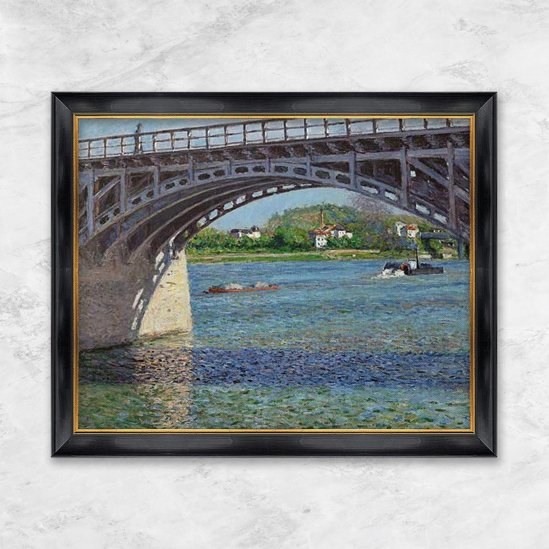 "Die Brücke bei Argenteuil" | Gustave Caillebotte