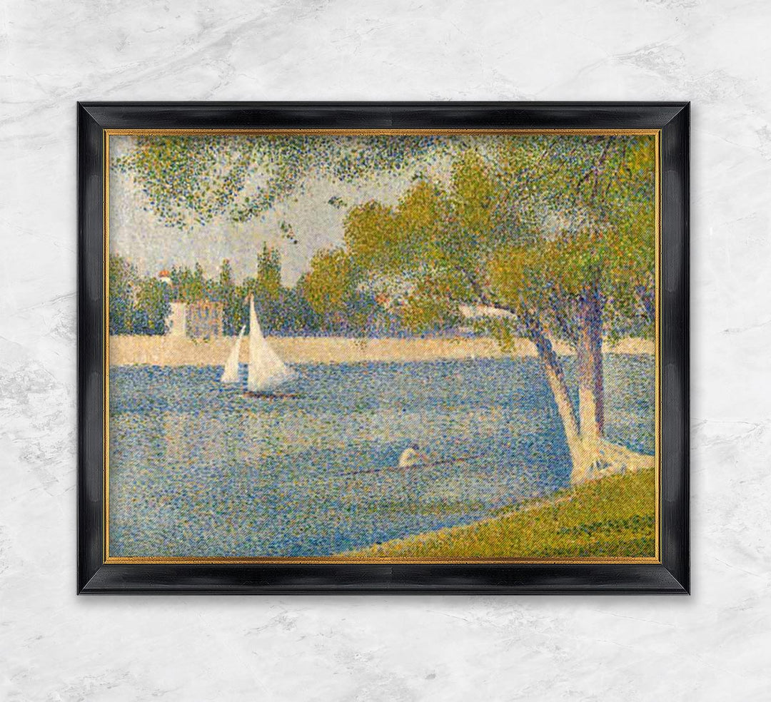 "Die Seine bei Courbevoie I" | Georges Seurat