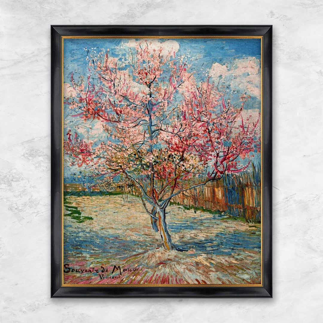 "Blühende Pfirsichbäume" | Vincent van Gogh