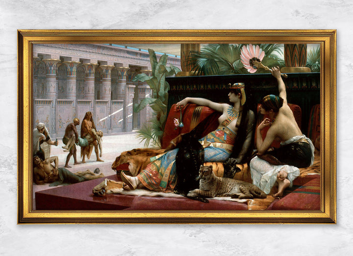 "Kleopatra erprobt Gift" | Alexandre Cabanel