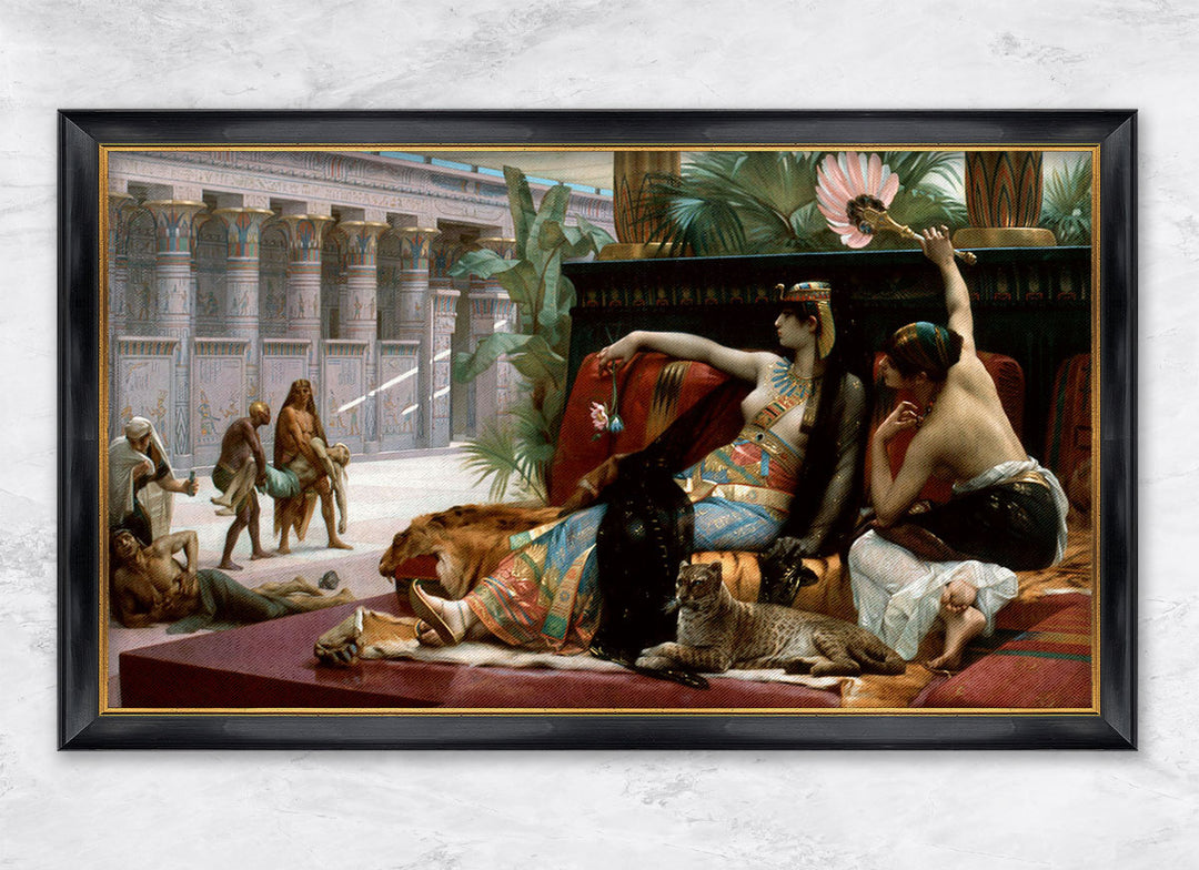 "Kleopatra erprobt Gift" | Alexandre Cabanel