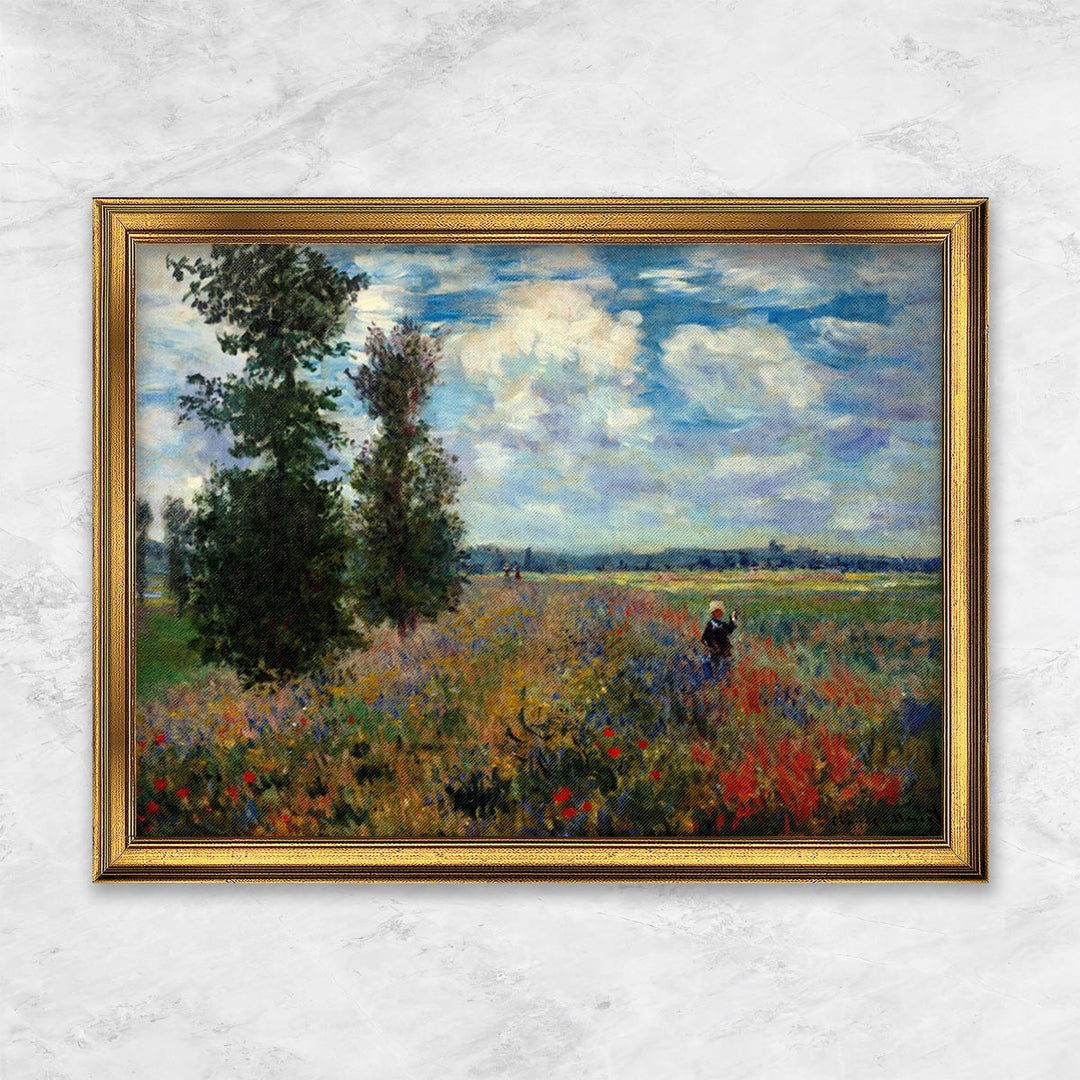 "Das Mohnfeld" | Claude Monet