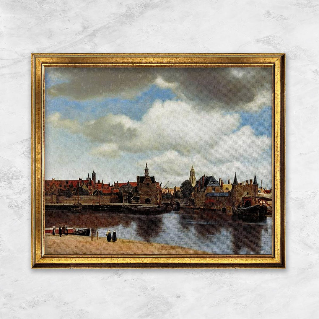 "Ansicht von Delft" | Johannes Vermeer