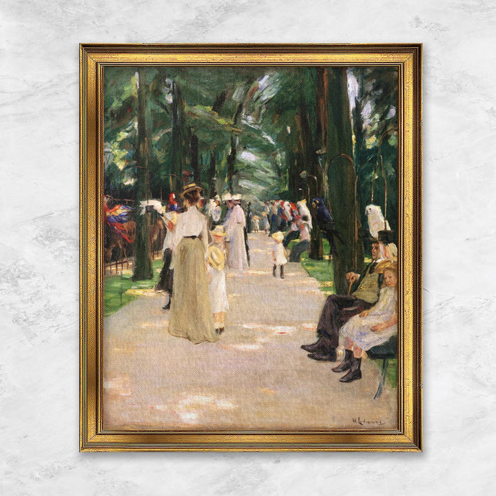 "Papageienallee" | Max Liebermann