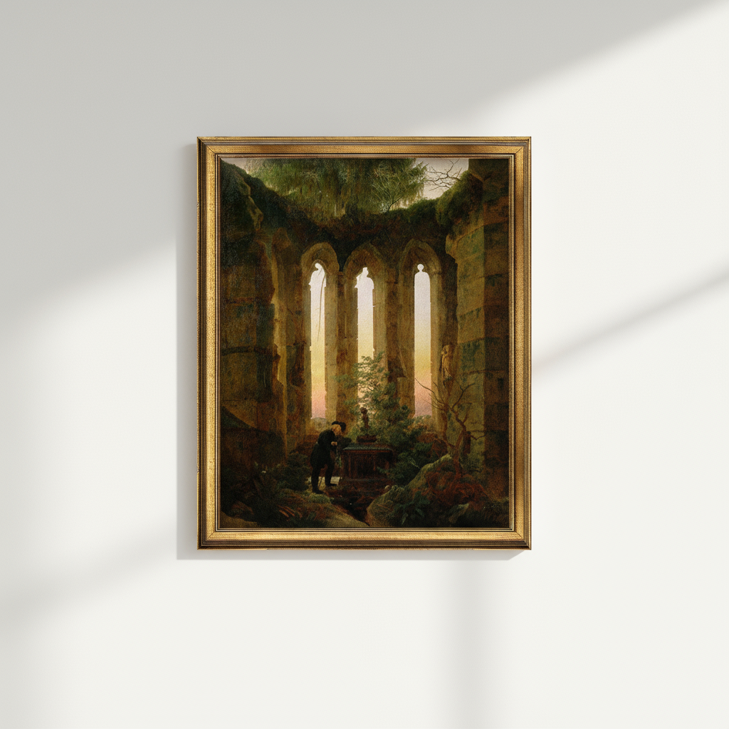 "Huttens Grab" | Caspar David Friedrich