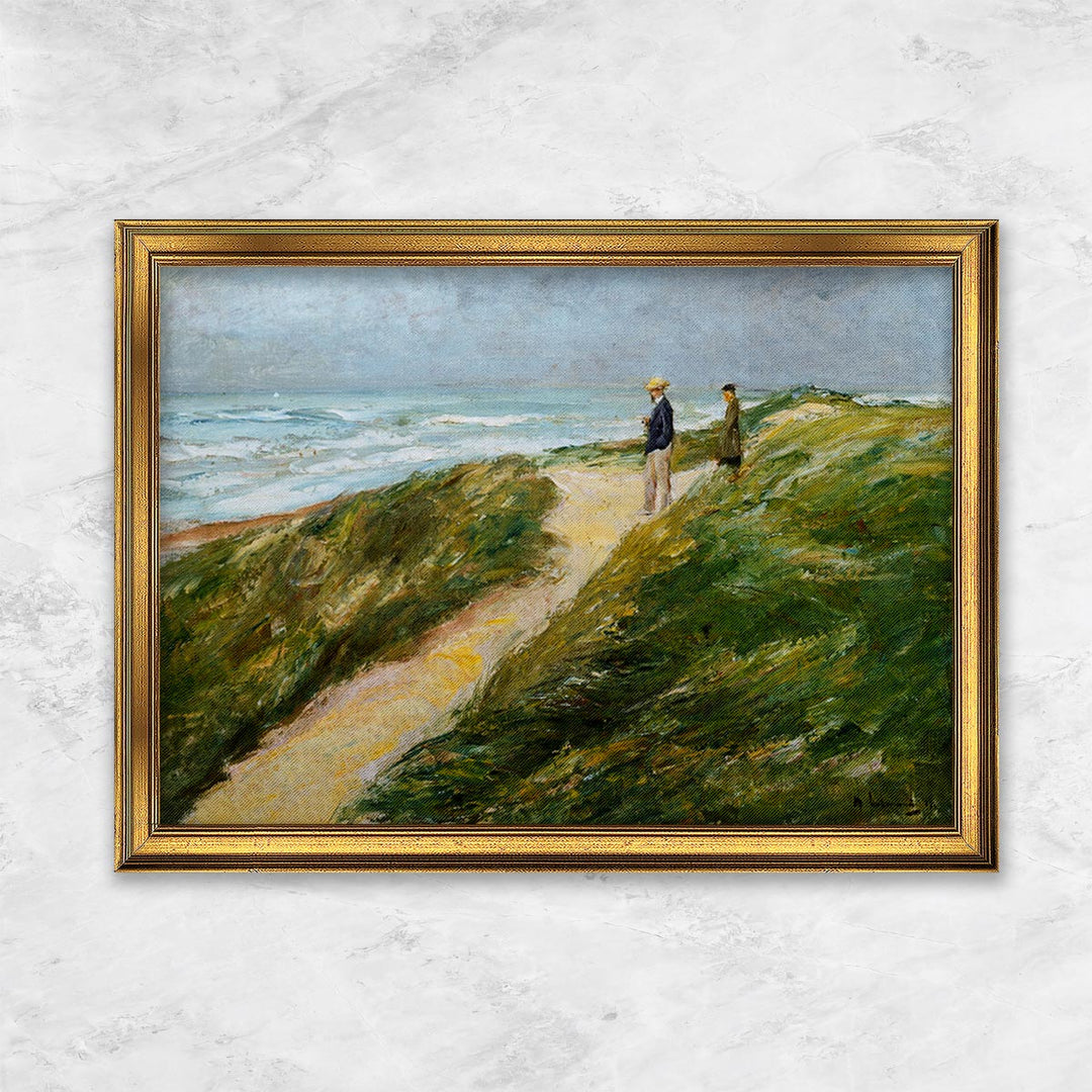 "Am Strand von Katwijk." | Max Liebermann