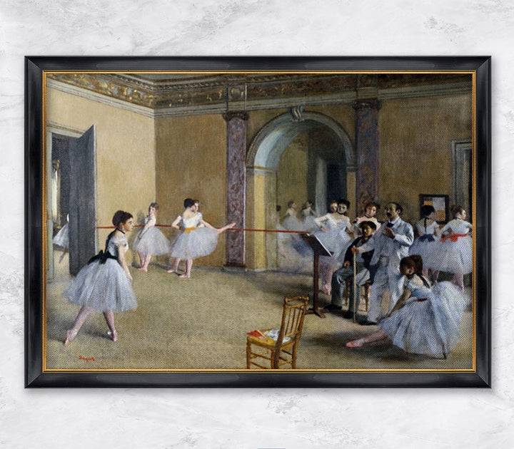 "Ballettsaal der Oper in der Rue Peletier" | Edgar Degas