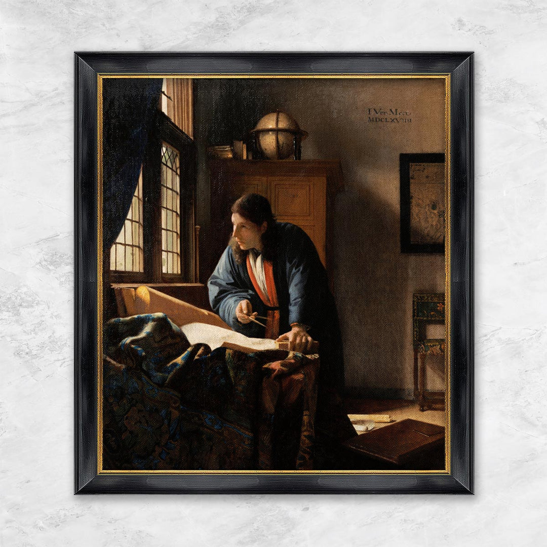 "Der Geograph" | Johannes Vermeer