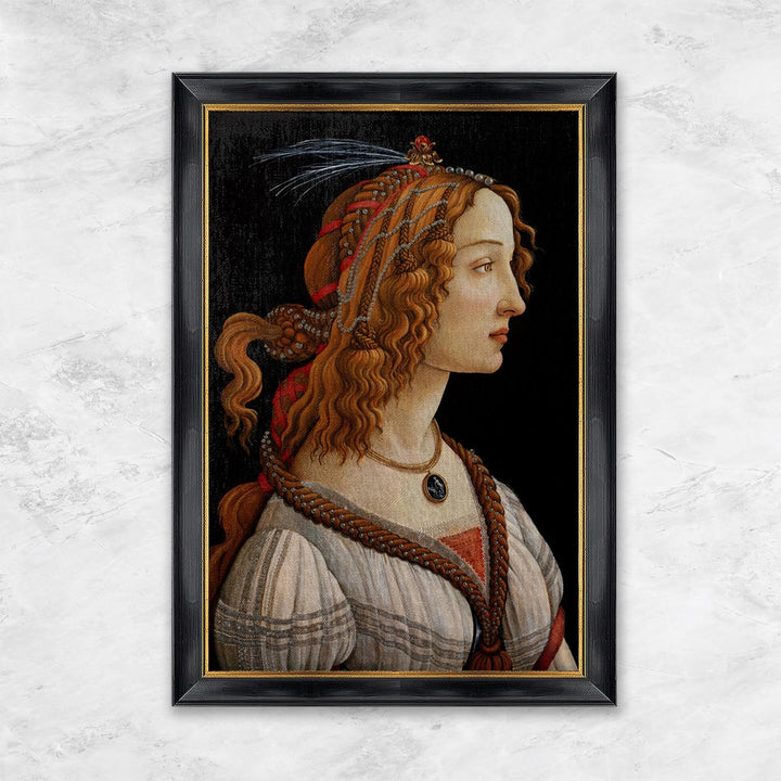 "Weibliches Idealbildnis" | Sandro Botticelli