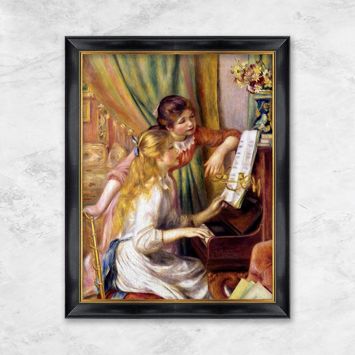 "Zwei Mädchen am Klavier" | Pierre-Auguste Renoir