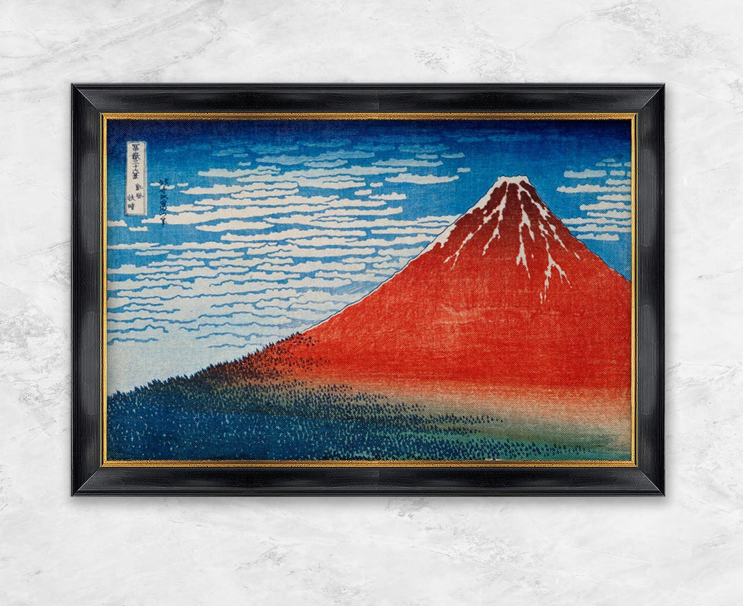 "Fine Wind, Clear Morning" | Katsushika Hokusai