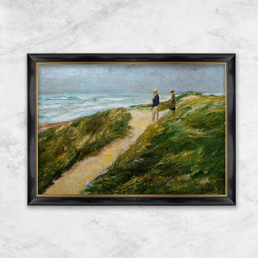 "Am Strand von Katwijk." | Max Liebermann